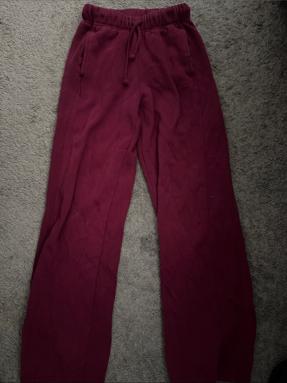 Garage Men's Burgundy Drawstring Sweatpants